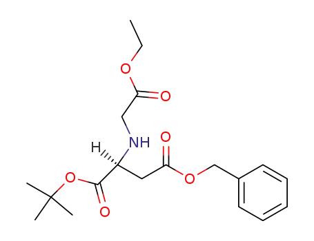 4-Benzyl 1-t-Butyl N-Ethoxycarbonylmethyl-L-aspartate