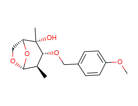 1,6-anhydro-2-desoxy-2,4-di-C-methyl-3-O-(4-methoxybenzyl)-β-D-galactopyranose