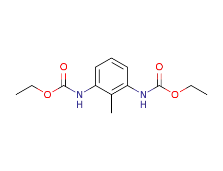 Molecular Structure of 16648-51-4 (ethyl N-(3-ethoxycarbonylamino-2-methylphenyl)carbamate)