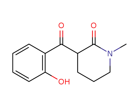 2-Piperidinone, 3-(2-hydroxybenzoyl)-1-methyl-