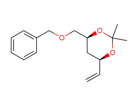 (4S,6R)-4-Benzyloxymethyl-2,2-dimethyl-6-vinyl-[1,3]dioxane