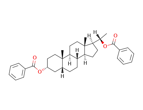 3α,20α-dibenzoyloxy-5β-pregnane