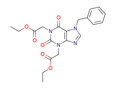 diethyl 7-benzylxanthine-1,3-diacetate