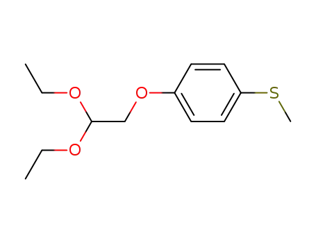 Molecular Structure of 55862-28-7 ((4-methylthiophenoxy)acetaldehyde diethyl acetal)