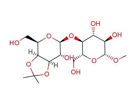 methyl 4-O-(3,4-O-isopropylidene-β-D-galactopyranosyl)-β-D-glucopyranoside