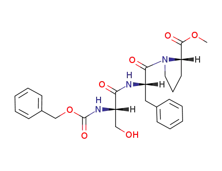 L-Proline, 1-[N-[N-[(phenylmethoxy)carbonyl]-L-seryl]-L-phenylalanyl]-,
methyl ester