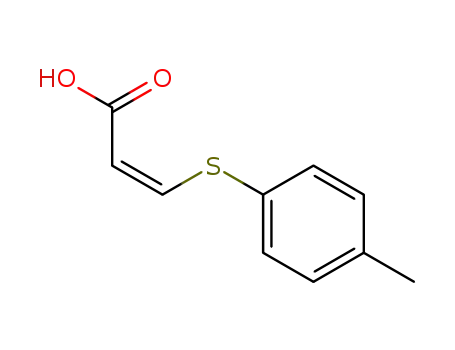 (E)-3-(4-methylphenyl)sulfanylprop-2-enoic acid
