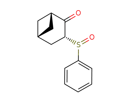 (R)-3-Benzenesulfinyl-bicyclo[3.1.1]heptan-2-one