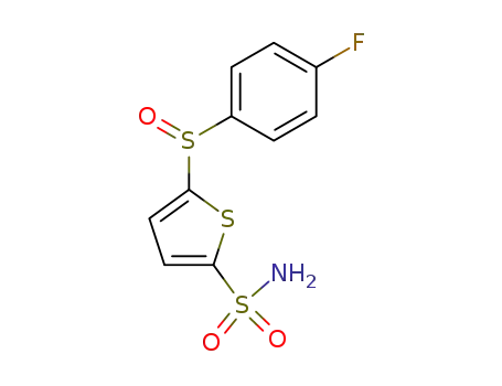 2-Thiophenesulfonamide, 5-[(4-fluorophenyl)sulfinyl]-