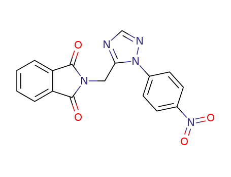 1H-Isoindole-1,3(2H)-dione,
2-[[1-(4-nitrophenyl)-1H-1,2,4-triazol-5-yl]methyl]-