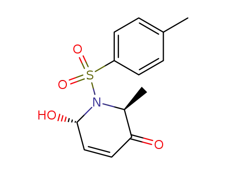 (2S,6S)-1,6-dihydro-6-hydroxy-2-methyl-N-tosylpyridin-3(2H)-one