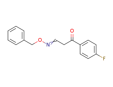 2-Propen-1-one, 1-(4-fluorophenyl)-3-[(phenylmethoxy)amino]-, (Z)-