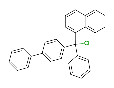 biphenyl-4-yl-chloro-[1]naphthyl-phenyl-methane