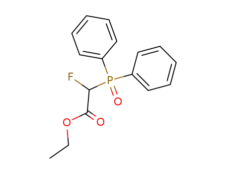 ethyl 2-(diphenylphosphoryl)-2-fluoroacetate