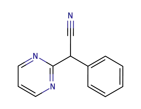 2-Pyrimidineacetonitrile, a-phenyl-