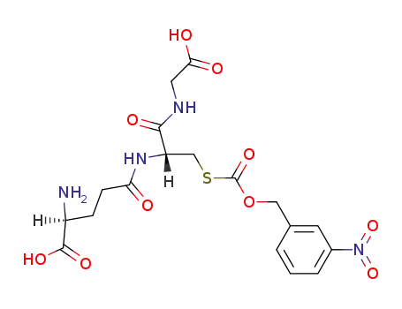 Molecular Structure of 95998-74-6 (S-(3-nitrocarbobenzoxy)glutathione)