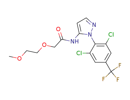 5-(2-methoxyethoxyacetamido)-1-(2,6-dichloro-4-trifluoromethylphenyl)-pyrazole