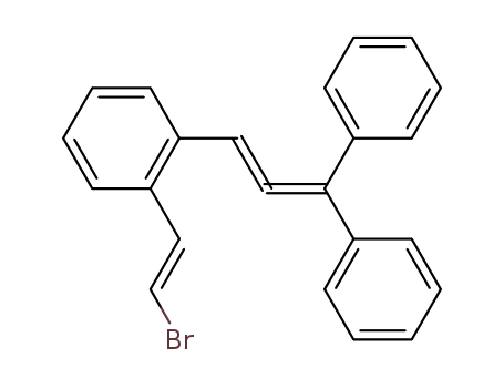 1,1-diphenyl-3-<2-(2-bromoethenyl)phenyl>propadiene