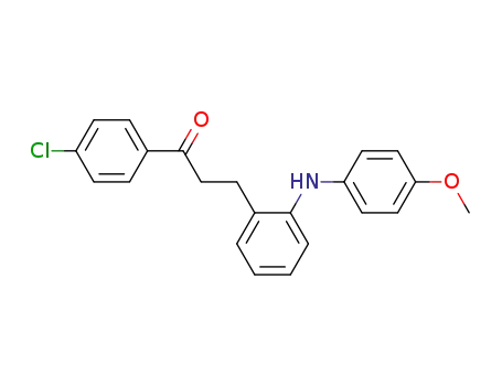 3-[2-(4-anisidino)phenyl]-4'-chloropropiophenone