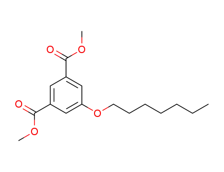 Molecular Structure of 158573-62-7 (dimethyl 5-(heptyloxy)isophthalate)