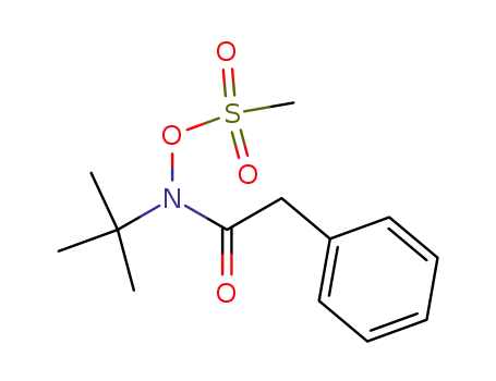 Benzeneacetamide, N-(1,1-dimethylethyl)-N-[(methylsulfonyl)oxy]-