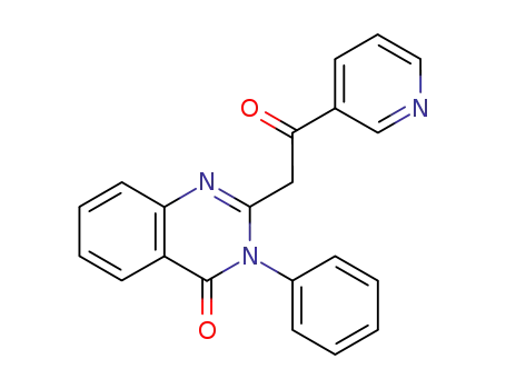 2-[2-oxo-2-(pyridin-3-yl)ethyl]-3-phenylquinazolin-4(3H)-one