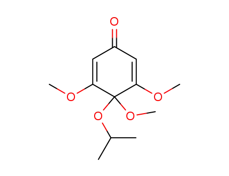 Molecular Structure of 57197-21-4 (4-isopropoxy-3,4,5-trimethoxycyclohexa-2,5-dienone)