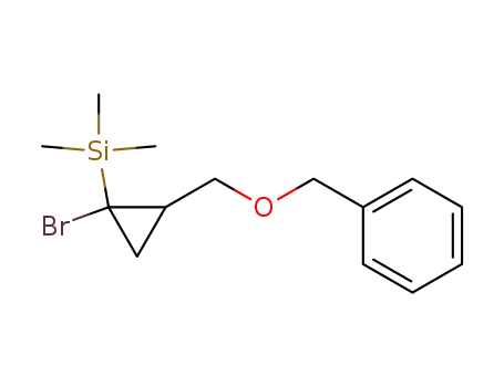 (2-Benzyloxymethyl-1-bromo-cyclopropyl)-trimethyl-silane