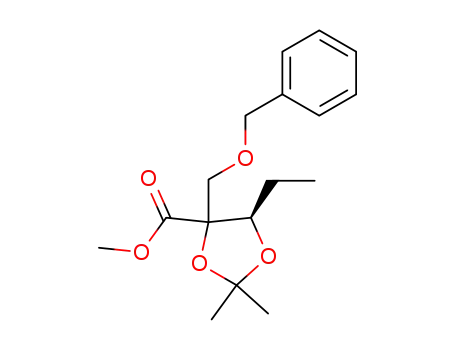 (R)-4-Benzyloxymethyl-5-ethyl-2,2-dimethyl-[1,3]dioxolane-4-carboxylic acid methyl ester