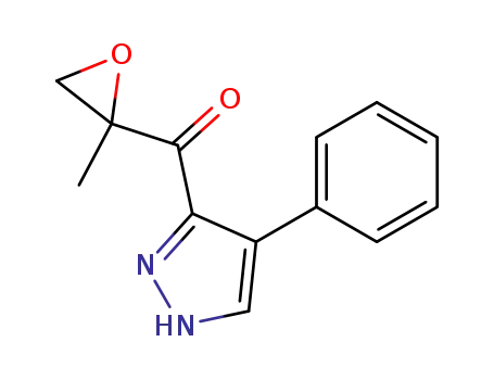 Methanone, (2-methyloxiranyl)(4-phenyl-1H-pyrazol-3-yl)-