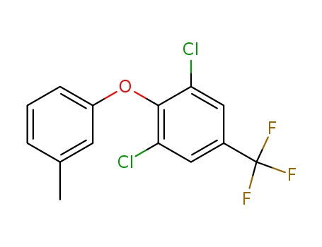 3,5-DICHLORO-4-(3-METHYLPHENOXY)BENZOTRIFLUOROIDE