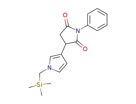 3-(2,5-dioxo-N-phenylpyrrolidin-3-yl)-1-<(trimethylsilyl)methyl>pyrrole