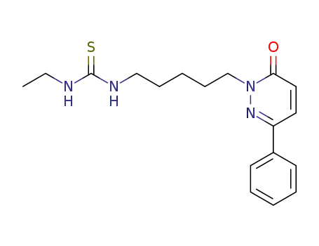 1-Ethyl-3-[5-(6-oxo-3-phenyl-6H-pyridazin-1-yl)-pentyl]-thiourea