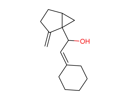 (+/-)-α-cyclohexylidenemethyl-2-methylenebicyclo<3.1.0>hexane-1-methanol