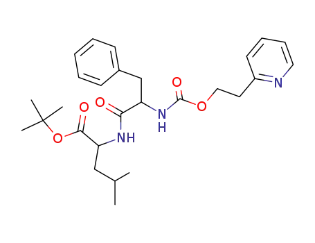 Molecular Structure of 87136-62-7 (tert-butyl N-{[2-(pyridin-2-yl)ethoxy]carbonyl}phenylalanylleucinate)
