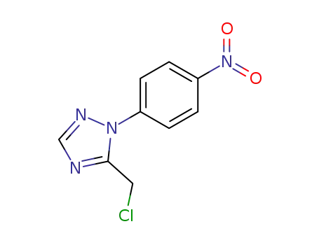 1H-1,2,4-Triazole, 5-(chloromethyl)-1-(4-nitrophenyl)-