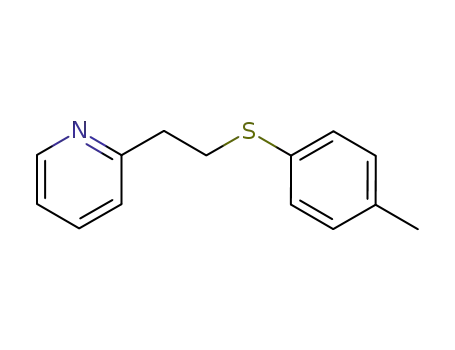 Molecular Structure of 109845-78-5 (4-methylphenyl 2-(2-pyridyl)ethyl sulfide)