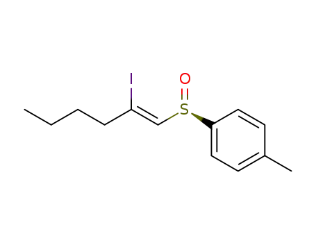 (-)-(Z)-(R)-2-iodohexenyl p-tolyl sulfoxide