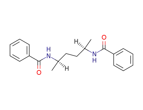 rac-N,N'-dibenzoyl-2,5-hexanediamine