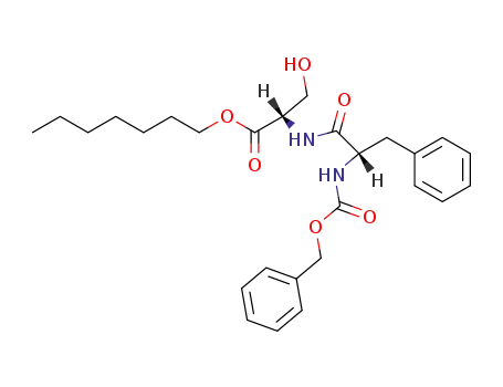 N-Benzyloxycarbonyl-L-phenylalanyl-L-serin-heptylester