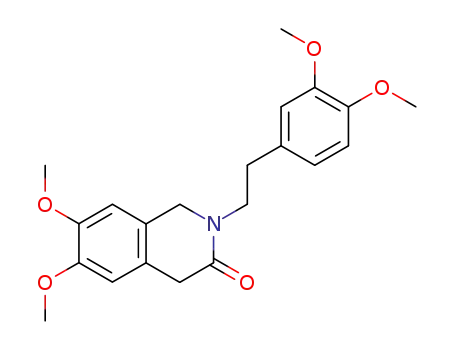 2-(3',4'-Dimethoxy-β-phenethyl)-6,7-dimethoxy-1,2,3,4-tetrahydro-3-isoquinolone
