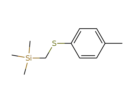 Silane, trimethyl[[(4-methylphenyl)thio]methyl]-
