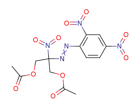 1,3-diacetoxy-2-nitro-(2,4-dinitrophenylazo)propane