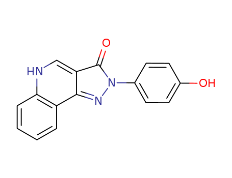 2,5-DIHYDRO-2-(4-HYDROXYPHENYL)-3H-PYRAZOLO[4,3-C]QUINOLIN-3-ONE