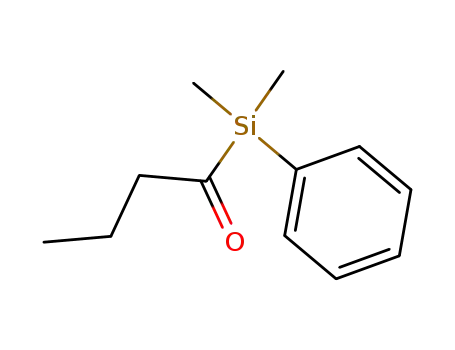 1-(Dimethyl-phenyl-silanyl)-butan-1-one