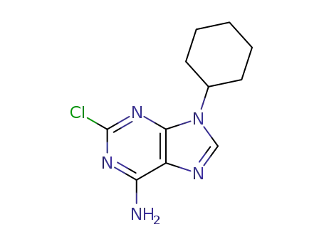 2-chloro-9-cyclohexyl-9H-adenine