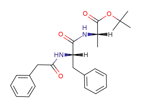 Molecular Structure of 116912-20-0 (N-(Phenylacetyl)-L-phenylalanyl-L-alanin-tert-butylester)