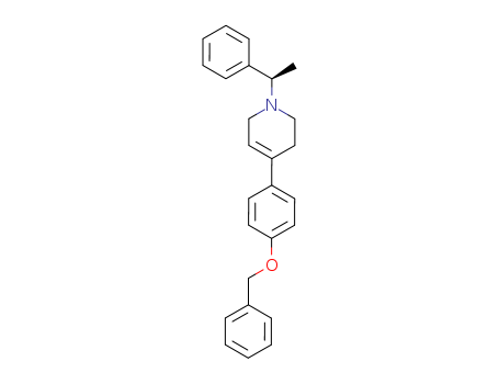 (R)-4-(4-(BENZYLOXY)PHENYL)-1-(1-PHENYLETHYL)-1,2,3,6-TETRAHYDROPYRIDINE  CAS NO.257928-43-1