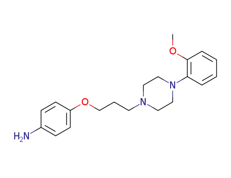 1-(4-aminophenoxy)-3-<N<sup>1</sup>-<N<sup>4</sup>-(2-methoxyphenyl)-piperazinyl>>propane