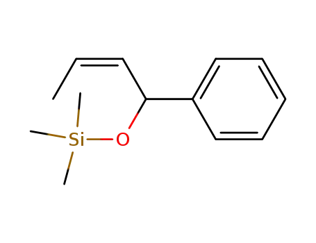 cis-1-Phenyl-1-trimethylsilyloxy-buten-<sup>(2)</sup>